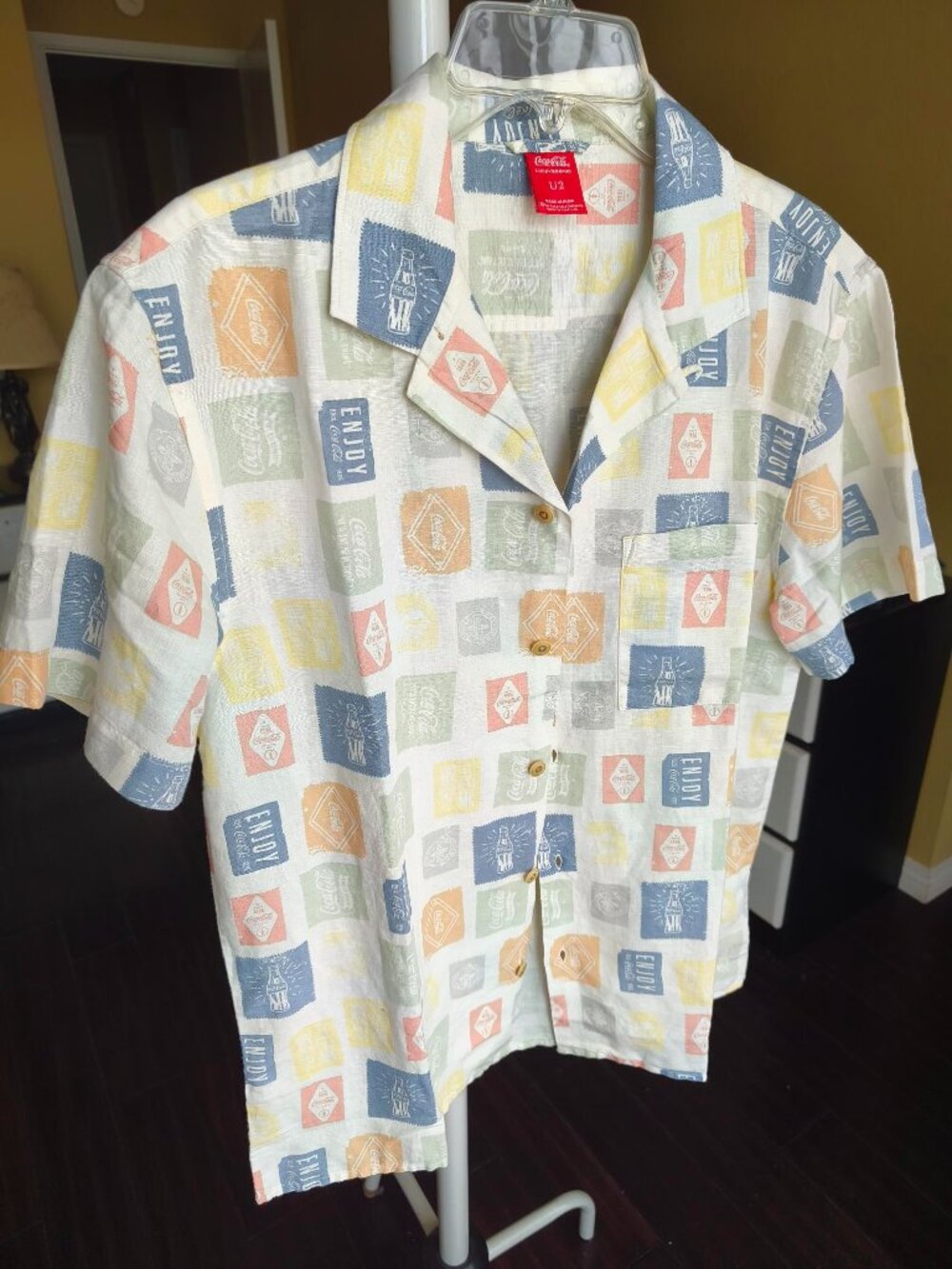 New Without Tag Coca Cola x Lucky Brand Graphic Button Up Shirt U2
